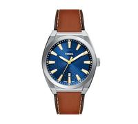 Fossil Everett - Reloj de Cuarzo de Acero Inoxidable con Tres manecillas para Hombre