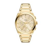 Fossil Everett - Reloj de Cuarzo de Acero Inoxidable con Tres manecillas para Hombre