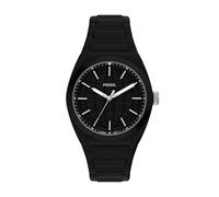 Fossil Everett Reloj para Hombre de plástico Negro de 42MM, FS6175