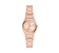 Fossil Everett Reloj para Mujer de Acero Inoxidable Color Oro Rosa de 27MM, ES5491