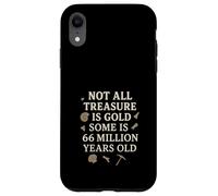 Fossil Finds Collection - Regalo de prehistoria de Dientes de tiburón amonita Carcasa para iPhone XR