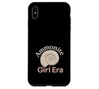 Fossil Finds Collection - Regalo de prehistoria de Dientes de tiburón amonita Carcasa para iPhone XS MAX