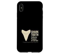 Fossil Finds Collection - Regalo de prehistoria de Dientes de tiburón amonita Carcasa para iPhone XS MAX