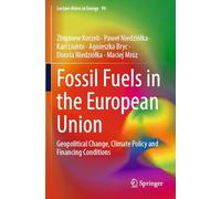Fossil Fuels in the European Union: Geopolitical Change, Climate Policy and Financing Conditions: 99 (Lecture Notes in Energy)