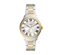 Fossil Gilmore - Reloj de Acero Inoxidable de Dos Tonos con Tres manecillas para Mujer, Bitono
