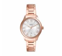 Fossil Gilmore Reloj Mujer, Movimiento de Cuarzo Tres Agujas Fecha con Correa de Acero Inoxidable o Cuero