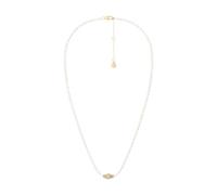 Fossil Harlow Collar de acero inoxidable bicolor para mujer, JF04992998