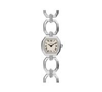 Fossil Harlow - Reloj de Pulsera de Acero Inoxidable de Tres manecillas para Mujer, Plateado, 20MM, Harlow