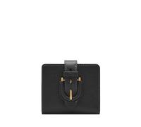 Fossil Harwell - Pestaña pequeña Plegable para Mujer, Color Negro, Talla S