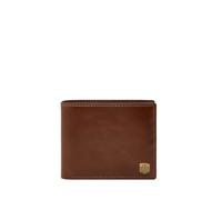 Fossil Hayes, Accesorio de Viaje-Billetera Plegable Hombres, marrón, Small