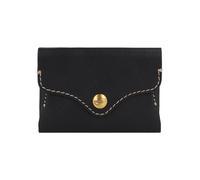 Fossil Heritage Tarjetero Piel natural 10 cm negro