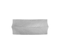 Fossil Hombre Anillo, Harlow Linear Texture Anillo en Acero Inoxidable, Plata, 11