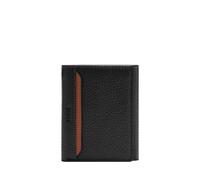 Fossil Huntington, Cartera Tri-Fold para Hombre, Negro, Small