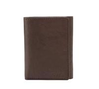 Fossil Ingram, Billetera Bi-Fold para Hombre, marrón, Small