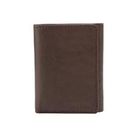 Fossil Ingram - Cartera de piel plegada para hombre - Marrón - talla única