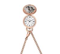 Fossil Jacqueline - Reloj analógico para mujer, esfera plateada, ES5282, Oro rosa, Vintage
