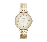 Fossil Jacqueline Reloj para mujer, movimiento de cuarzo con correa de acero o piel, Tono oro y blanco, 36MM