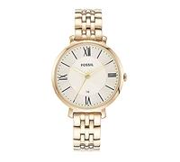 Fossil Jacqueline Reloj para mujer, movimiento de cuarzo con correa de acero o piel, Tono oro y blanco, 36MM