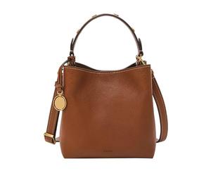 Fossil Jessie - Bolso de hombro, Marrón medio, pequeño, Small