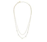 Fossil Collar Ellis JF04894710 – acero inoxidable dorado para mujer – Talla única