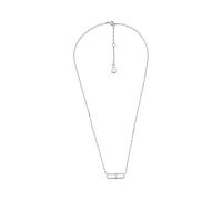Fossil JFS00636040 Collier en Argent Sterling pour Femme, Longueur : 406,4 mm + 50 mm, largeur : 18,5 mm, Hauteur : 7,2 mm, Argent Sterling, CE n'est Pas UNE Pierre précieuse, Length: 406.4mm+50mm,