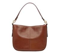 Fossil Jolie Bolso cruzado de piel o ante marrón para mujer, Óxido