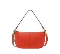 Fossil Jolie Bolso cruzado de piel rojo para mujer, Rojo