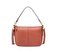 Fossil Jolie Bolso cruzado de piel rojo para mujer, Rojo óxido