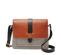 Fossil Kinley - Bolso cruzado pequeño para mujer, Raya negra, Talla única