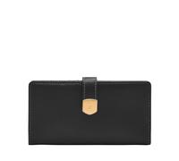 Fossil Lennox Billetera de piel con solapa para mujer