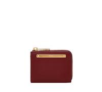 Fossil LiteHide™ SL6406G602 - Cartera con Cremallera para Mujer, Rojo, 10.8 cm L x 2.5 cm W x 8.3 cm H, Casual