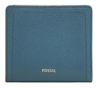 Fossil Logan, Accesorio de Viaje-Billetera Plegable Mujeres, Azul, Small