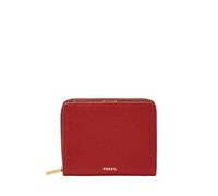 Fossil Logan, Accesorio de Viaje-Billetera Plegable Mujeres, Rojo, Small