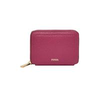 Fossil Logan - Accesorio de Viaje para Mujer, Tarjetero, Color Rosa, pequeño