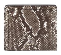 Fossil Logan, Bifold para Mujer, Estampado de Serpiente, 10.2 cm L x 2.5 cm W x 8.9 cm H