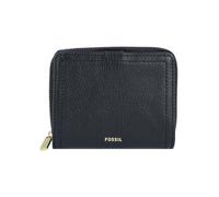 Fossil Logan Cartera Bloqueo RFID Piel natural 11 cm negro