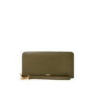 Fossil Logan - Cartera plegable para mujer, color verde, talla XS