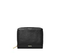 Fossil Logan Multifunction Bifold Wallet, Billetera para Mujer, Negro, Talla única