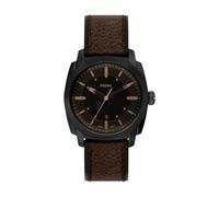 Fossil Machine Reloj para Hombre de Acero Inoxidable Negro de 41MM, FS6187