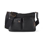 Fossil Maysen Bolsa de hombro Piel natural 28 cm negro