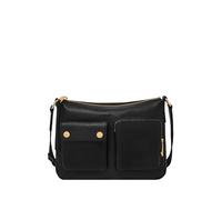 Fossil Maysen Bolsa de hombro Piel natural 28 cm negro