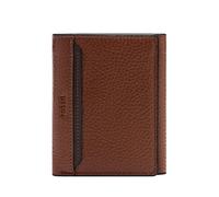 Fossil Men's Huntington Tri-Fold - Cartera para Hombre, Color marrón, marrón, Small