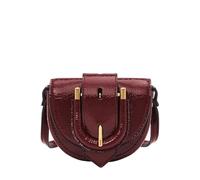 Fossil Harwell Bolsa de hombro Piel 11 cm rojo