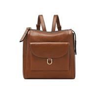 Fossil Mochila de mujer Parker, LiteHide mini mochila de piel marrón, ancho: 20,3 cm, largo: 8,3 cm, alto: 20,3 cm, ZB1921200