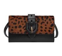 FOSSIL monedero Harwell Wallet Crossbody Leopard