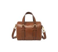 Fossil Carlie, Satchel para Mujer, marrón, 19 cm L x 12.1 cm W x 17.1 cm H