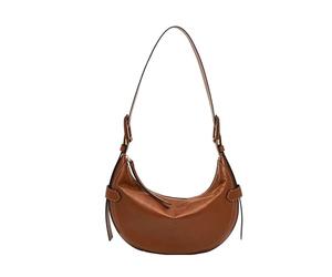Fossil Mujer Harwell Hobo, 30.5 L x 8.9 W x 20.3 cm H, marrón, 30.5 cm L x 8.9 cm W x 20.3 cm H