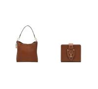Fossil Mujer Jessie Bolso de cuero marrón y cartera Harwell, Estuche