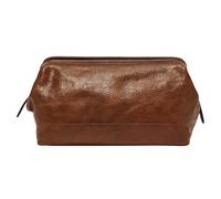 Fossil regalo per gli uomini Travel, kit de afeitado de piel coñac 26,7 cm largo x 14,6 cm ancho x 15,3 cm alto MLG0724222