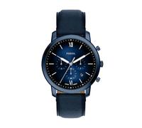 Fossil Neutra - Reloj cronógrafo de Cuarzo para Hombre, Acero Inoxidable y Cuero